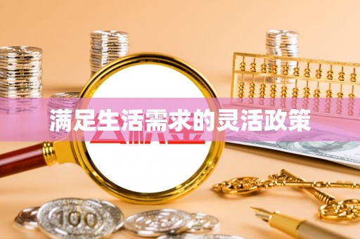 桃江满足生活需求的灵活政策