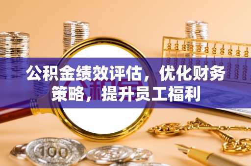 桃江公积金绩效评估，优化财务策略，提升员工福利