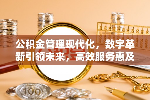 桃江公积金管理现代化，数字革新引领未来，高效服务惠及民生