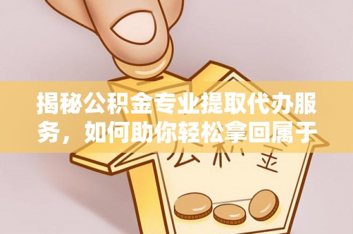 桃江揭秘公积金专业提取代办服务，如何助你轻松拿回属于你的资金