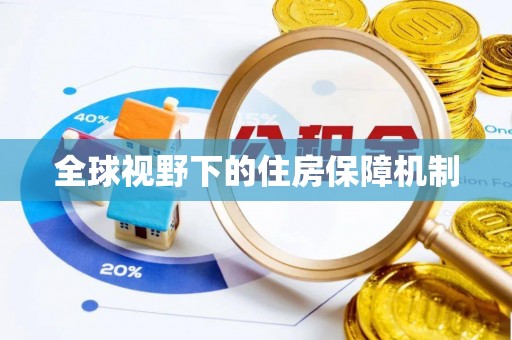桃江全球视野下的住房保障机制