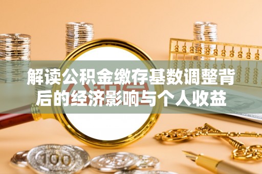 桃江解读公积金缴存基数调整背后的经济影响与个人收益