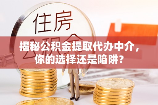桃江揭秘公积金提取代办中介，你的选择还是陷阱？