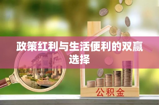 桃江政策红利与生活便利的双赢选择