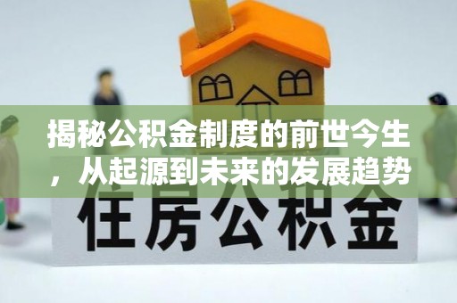 桃江揭秘公积金制度的前世今生，从起源到未来的发展趋势
