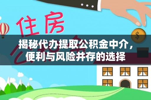 桃江揭秘代办提取公积金中介，便利与风险并存的选择