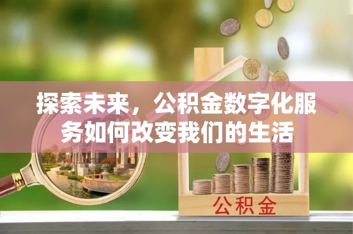 桃江探索未来，公积金数字化服务如何改变我们的生活