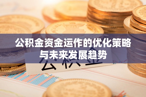 桃江公积金资金运作的优化策略与未来发展趋势