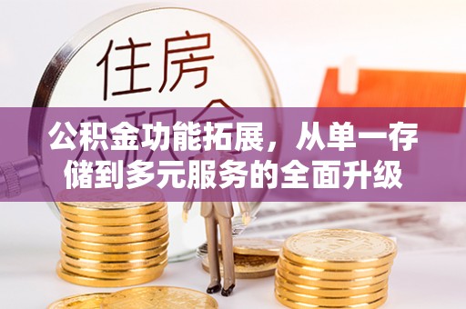 桃江公积金功能拓展，从单一存储到多元服务的全面升级