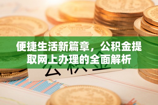 桃江便捷生活新篇章，公积金提取网上办理的全面解析