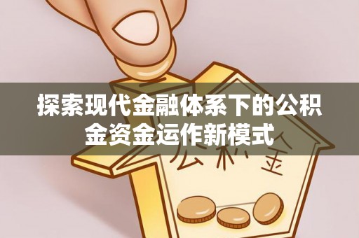 桃江探索现代金融体系下的公积金资金运作新模式