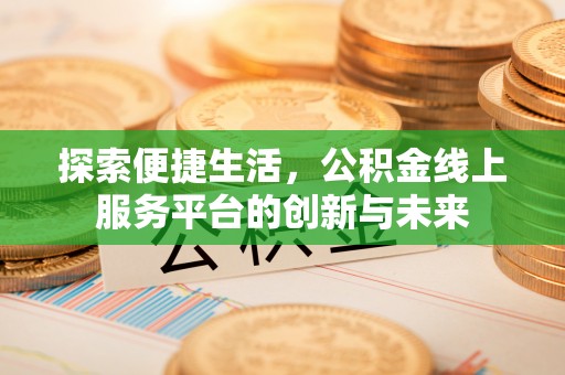 桃江探索便捷生活，公积金线上服务平台的创新与未来