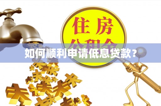 桃江如何顺利申请低息贷款？