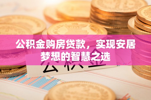 桃江公积金购房贷款，实现安居梦想的智慧之选
