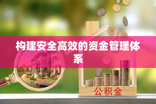 桃江构建安全高效的资金管理体系