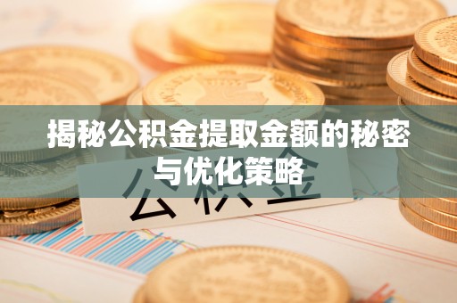 桃江揭秘公积金提取金额的秘密与优化策略