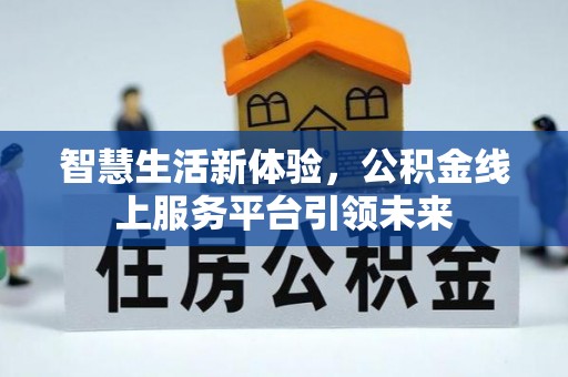 桃江智慧生活新体验，公积金线上服务平台引领未来