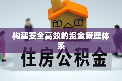 桃江构建安全高效的资金管理体系