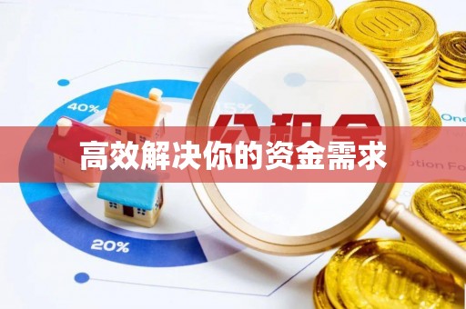 桃江高效解决你的资金需求