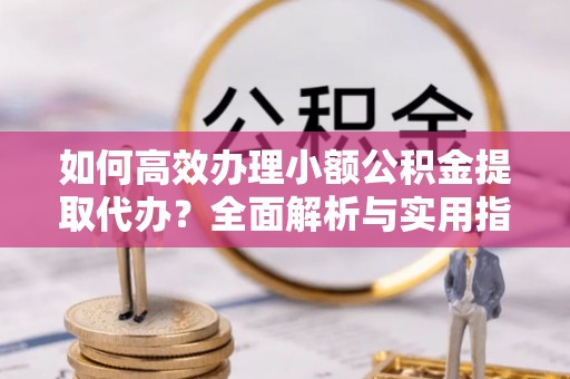 桃江如何高效办理小额公积金提取代办？全面解析与实用指南