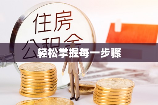 桃江轻松掌握每一步骤