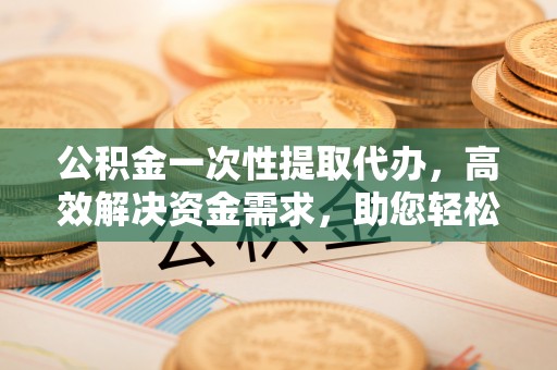 桃江公积金一次性提取代办，高效解决资金需求，助您轻松应对生活难题