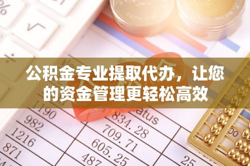 桃江公积金专业提取代办，让您的资金管理更轻松高效