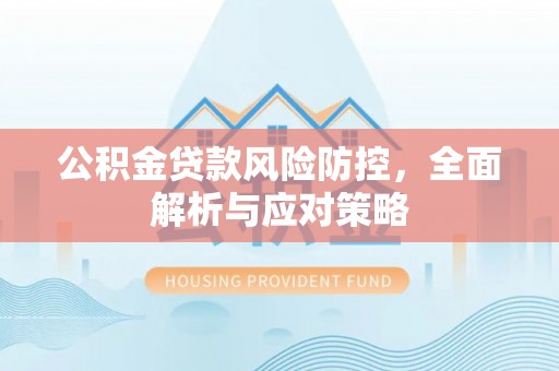 桃江公积金贷款风险防控，全面解析与应对策略