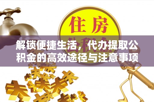 桃江解锁便捷生活，代办提取公积金的高效途径与注意事项