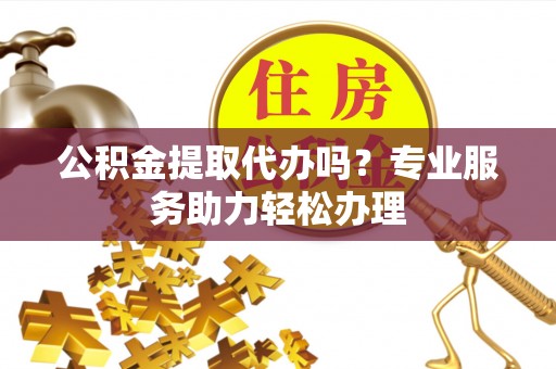 桃江公积金提取代办吗？专业服务助力轻松办理