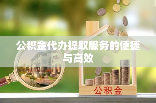 桃江公积金代办提取服务的便捷与高效
