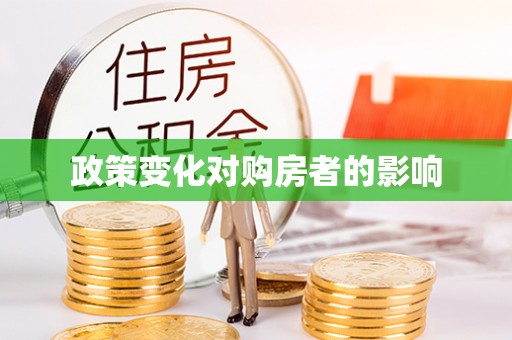 桃江政策变化对购房者的影响