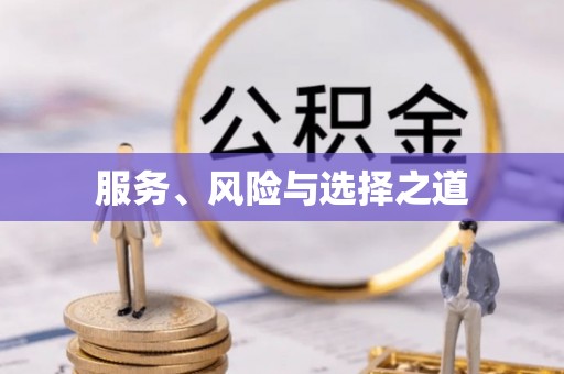 桃江服务、风险与选择之道