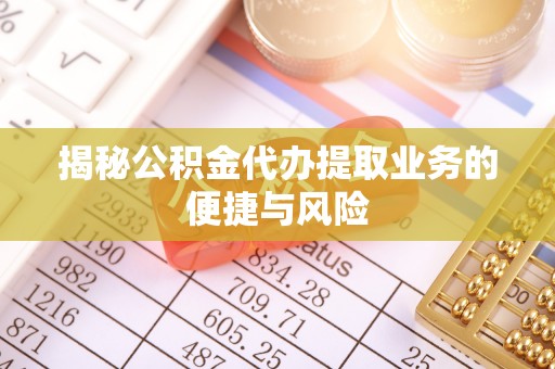 桃江揭秘公积金代办提取业务的便捷与风险
