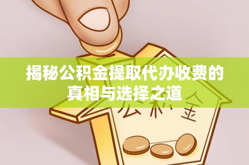 桃江揭秘公积金提取代办收费的真相与选择之道