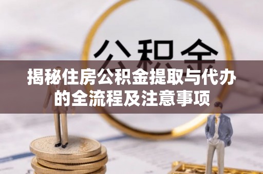 桃江揭秘住房公积金提取与代办的全流程及注意事项