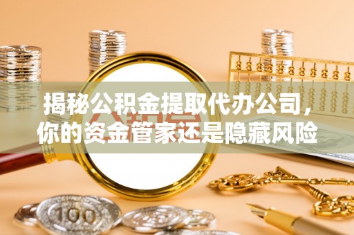 桃江揭秘公积金提取代办公司，你的资金管家还是隐藏风险？
