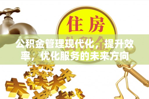 桃江公积金管理现代化，提升效率，优化服务的未来方向