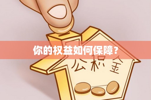 桃江你的权益如何保障？