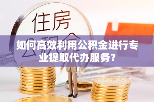 桃江如何高效利用公积金进行专业提取代办服务？