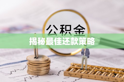 桃江揭秘最佳还款策略