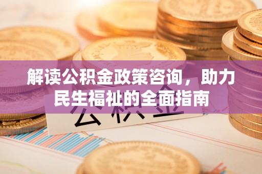 桃江解读公积金政策咨询，助力民生福祉的全面指南