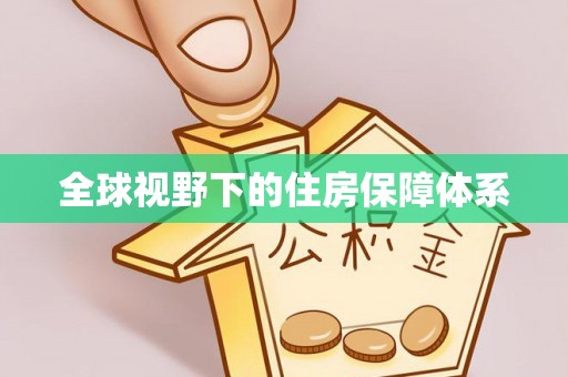 桃江全球视野下的住房保障体系
