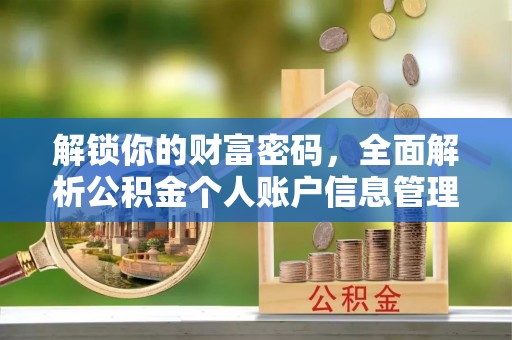 桃江解锁你的财富密码，全面解析公积金个人账户信息管理与优化
