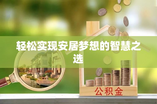 桃江轻松实现安居梦想的智慧之选
