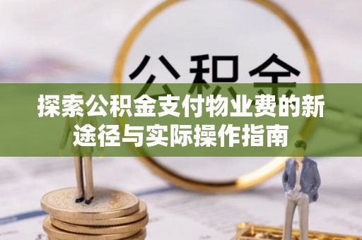 桃江探索公积金支付物业费的新途径与实际操作指南
