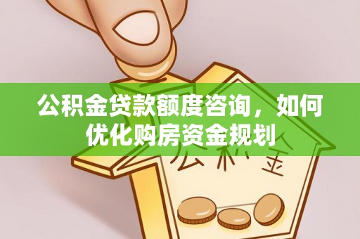 桃江公积金贷款额度咨询，如何优化购房资金规划