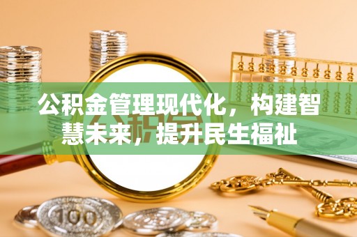 桃江公积金管理现代化，构建智慧未来，提升民生福祉